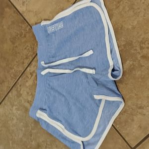 Justice Blue and White Kids Shorts